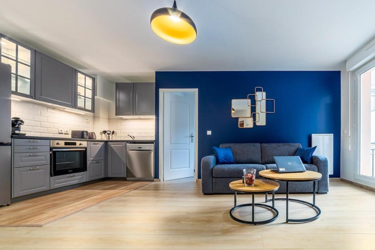 Appartement L'Ilot Bleu Paradis Melun Dış mekan fotoğraf